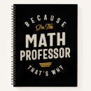 Search for professors notebooks Math