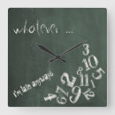 Search for who cares clocks Chalkboard