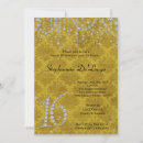 Search for yellow sweet 16 invitations Party