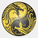 Search for yellow dragon stickers Chinese
