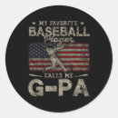 Search for cartoon baseball stickers Daddy