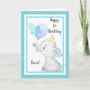 Search for baby boy birthday cards 1st
