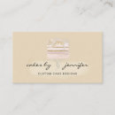 Search for cake shop business cards Home bakery