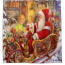 Search for vintage santa claus shower curtains Festive