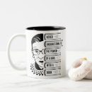 Search for never underestimate the power mugs Ruth bader ginsburg