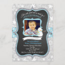 Search for winter onederland snowman invitations Blue