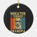 Search for wheaten terrier christmas tree decorations Animal