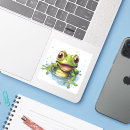 Search for frog painting stickers Kids