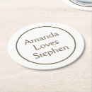 Search for engagement coasters Bridal shower