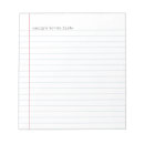 Search for lined paper notepads Modern