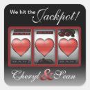 Search for jackpot stickers Las vegas
