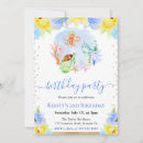 Search for underwater birthday invitations Coral reef