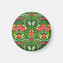 Search for red bird magnets Botanical