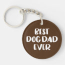 Search for best dog ever key rings Typography