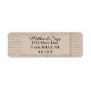 Search for sheets return address labels Vintage