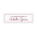 Search for owner bookplates Library