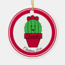 Search for cactus christmas tree decorations Green