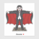 Search for cute vampire cartoon stickers Dracula