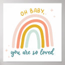 Search for rainbow nursery posters You are so loved