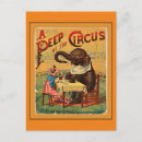 Search for circus elephant postcards Illustration