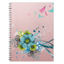 Search for flowers blossom notebooks modern