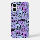 Search for dark skull iphone cases Purple