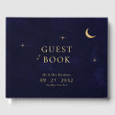 Search for stars wedding guest books Typography