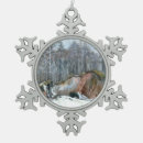 Search for snowy christmas tree decorations Sky