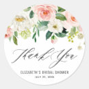 Search for romantic floral watercolor stickers Elegant