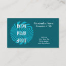 Search for harmony business cards Spirituality