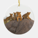 Search for lioness christmas tree decorations Feline