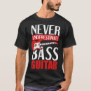 Search for never underestimate an old man tshirts Guitar