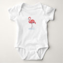 Search for tropical baby clothes Pink flamingo