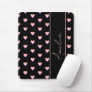 Search for black heart mouse mats Cute