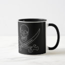 Search for jolly roger pirate flag mugs Nautical