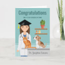 Search for vet congratulations cards Animal doctor