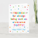 Search for poppy fathers day cards Grandfather