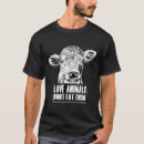 Search for vegan mens tshirts Cow