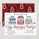 Search for ugly sweater invitations White