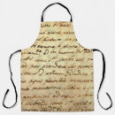 Search for written aprons Background