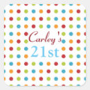 Search for spotty stickers Colourful