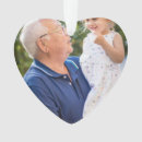 Search for heart shaped photo christmas tree decorations Double sided