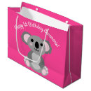 Search for koala gift bags Pink