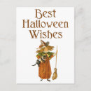 Search for girl witch postcards Black cat