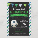 Search for soccer party postcards Sport birthday