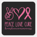 Search for peace love cure stickers Warrior