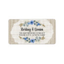 Search for denim return address labels Watercolor