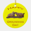 Search for groundhog christmas tree decorations Wildlife
