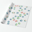 Search for paws wrapping paper Pawprints
