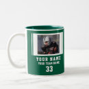 Search for green team mugs Player